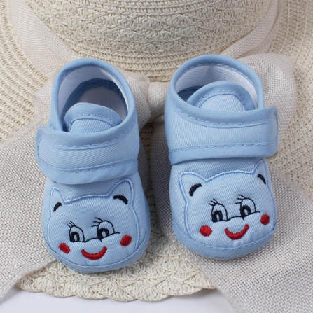 Newborn Baby Girl Boy Shoes Soft Sole Cartoon Anti-slip Shoes Comfortable Cotton Toddler Baby Shoes Baby First Walk zapatos